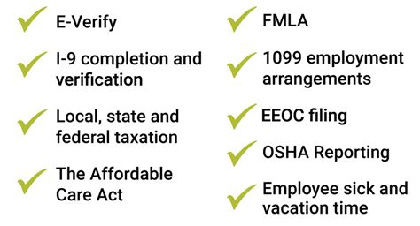 Regulatory Compliance Assistance Tpg Hr Services Usa