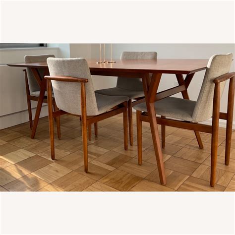 West Elm FRAMEWORK Dining Chairs Set Of 4 AptDeco