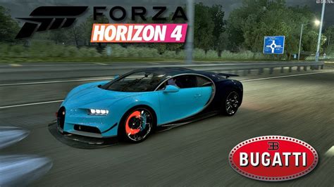 Top Speed Bugatti Chiron Vs Ferrari 599xx Evo Forza Horizon 4 Youtube