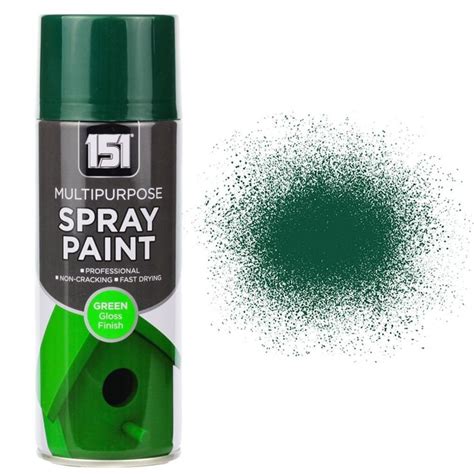 400ml 151 Green Gloss Spray Paint Gloss Spray Paint Aerosol Spray Paint Spray Paint Cans