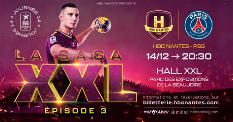 Hbc Nantes Psg Programme De Match