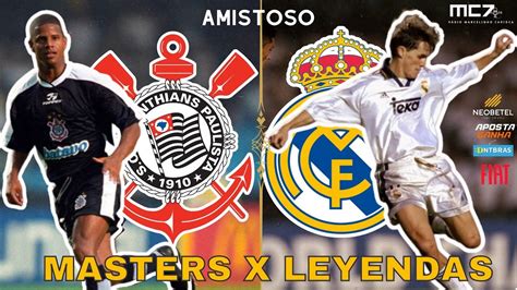 Corinthians Masters X Real Madrid Leyendas Ao Vivo Imagens L Mc A