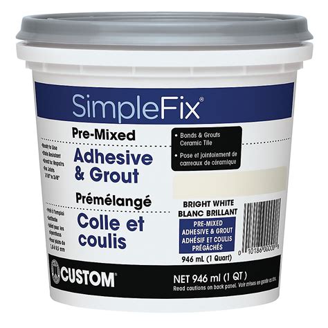 Custom Building Products Pre-Mixed Tile Adhesive & Grout | The Home Depot Canada