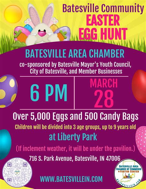 Batesville Area Chamber Community Easter Egg Hunt Batesville Area Chamber Of Commerce