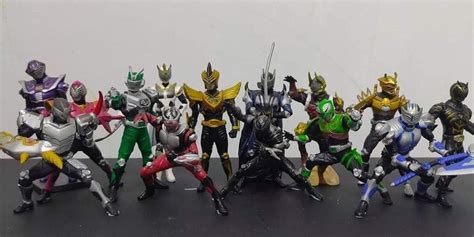 Gashapon Kamen Rider Ryuki Set Hobbies Toys Toys Games On Carousell