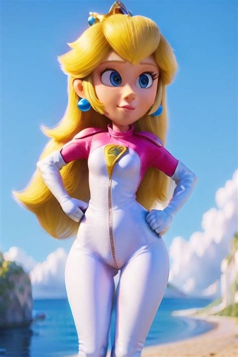 Princesa Peach Desenho E Jogo Super Mario Bros Garotas Gamer Super