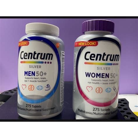 【現貨效期20248月】centrum 綜合維他命 女性50 銀寶善存，改款新裝，女性善存275錠 蝦皮購物