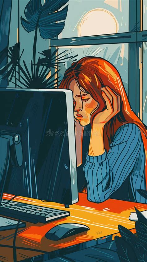 Sad Employee Cartoon Stock Illustrations – 6,836 Sad Employee Cartoon ...