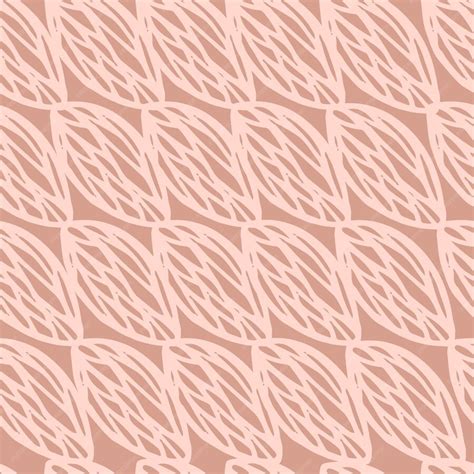 Premium Vector Pink Abstract Seamless Pattern Flat Vector Illustration