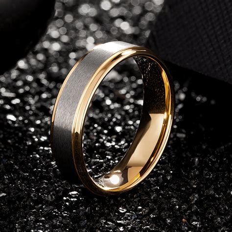 China Factory Source Tungsten Carbide Rings Wikipedia Womens Mens 6mm