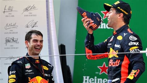 F1 Trademarks Daniel Ricciardo’s Signature Podium Celebration, The ...