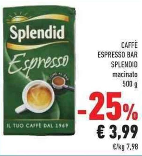 Splendid Caff Espresso Bar Macinato G Offerta Di Conad