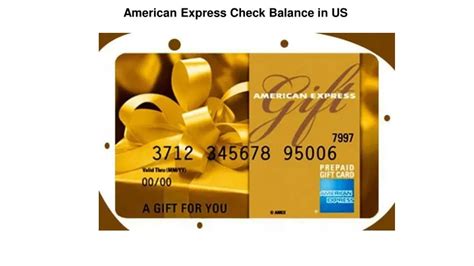 PPT American Express Check Balance In US PowerPoint Presentation