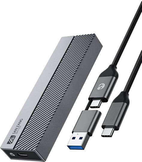 Inateck Nvme M Usb Festplattengeh Use Mit K Hlkissen Gbps