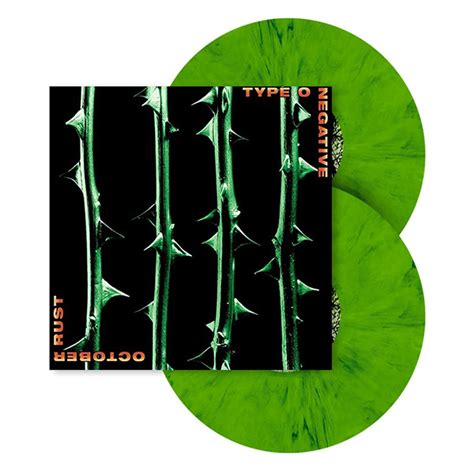 Type O Negative October Rust Coloured Lp 2vinyl 26499 Lei