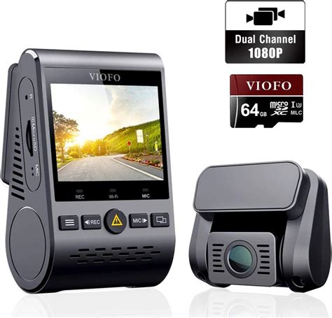 Jansite 4K Dashcam Voiture Avant Et Arriere WiFi GPS Camera Voiture