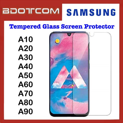 Tempered Glass Screen Protector For Samsung Galaxy A10 A20 A30 A40 A50 A60 A70 A80