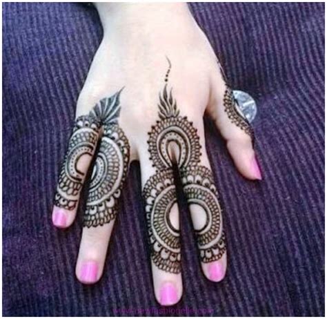 Finger Mehndi Designs 2019 for Brides | NewFashionElle