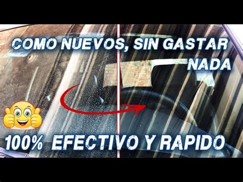 Como Quitar Las Manchas Gotas Acida Del Parabrisas Del Auto M Todo