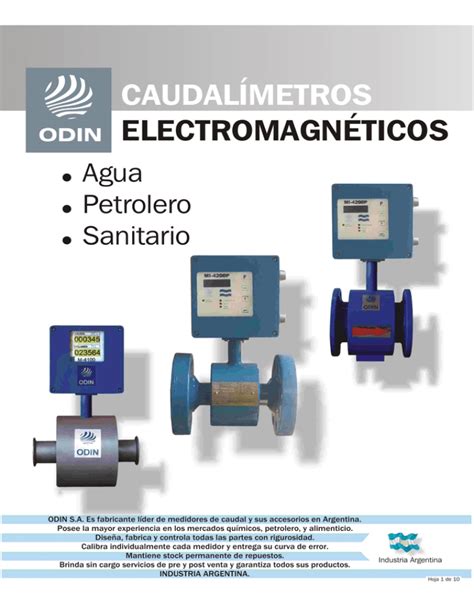 CAUDALIMETROS ELECTROMAGNETICOS Cdr