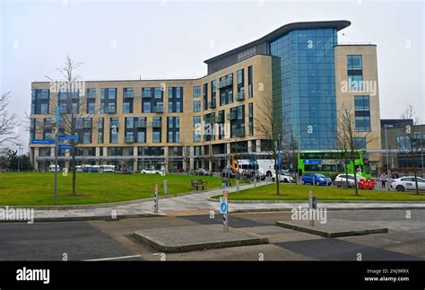 Southmead Hospital North Bristol NHS Trust, the main Brunel building, Bristol, England Stock ...