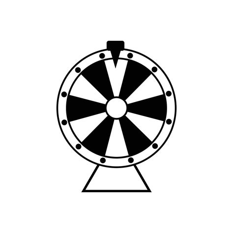 spin wheel icon vector 15567242 Vector Art at Vecteezy