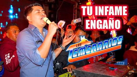 ESTRENO CANTA SU SEGUNDA CANCION DE LOS TEMERARIOS TU INFAME