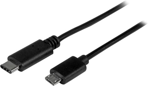 StarTech cabo USB C para micro USB 0 5 m M M Compatível