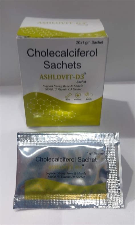 Heptoasr Cholecalciferol Granules Iu Sachet Pack Of At Rs