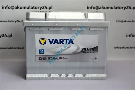 Varta Silver Dynamic D15 12v 63ah 610a P