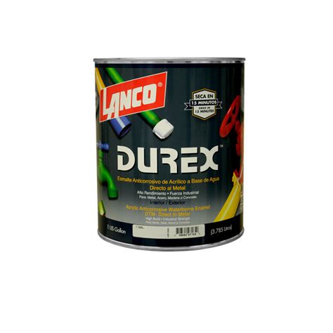 Lanco Pintura Anticorrosiva Durex Blanco Galon — Rodelag Panamá