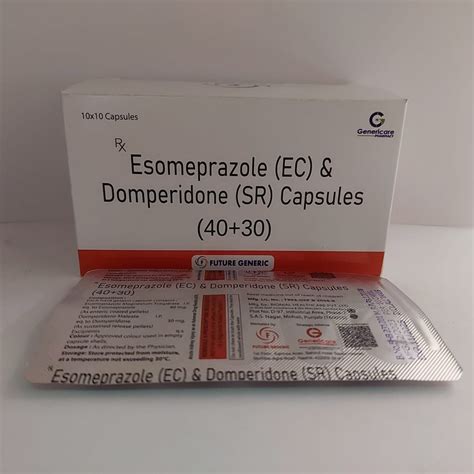 Esomeprazole Mg Ec Domperidone Mg Sr Cap Generic Davai