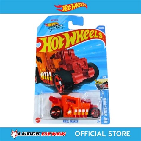 Hot Wheels Pixel Shaker Orange Shopee Malaysia