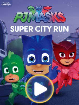 New Disney Mobile Game: PJ Masks Super City Run