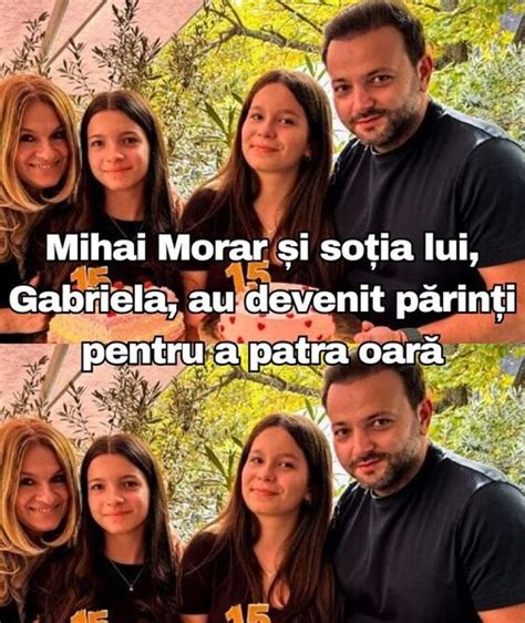 Mihai Morar I So Ia Lui Gabriela Au Devenit P Rin I Pentru A Patra