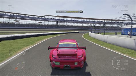 Forza Motorsport 6 Porsche Flying Lizard 911 Gt3 Rsr P901 2011 Indianapolis Gp Circuit Youtube