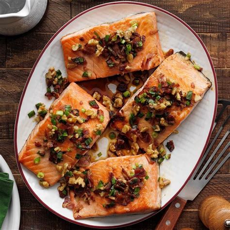 Maple Bourbon Salmon Recipe How To Make It