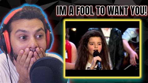 First Time Hearing Angelina Jordan Im A Fool To Want You Reaction