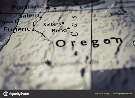 Oregon Map Stock Photo By ©aallm 278628690