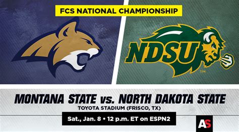 FCS National Championship Prediction And Preview Montana State Vs