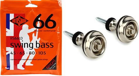 Rotosound Rs66ld Swing Bass 66 Stainless Steel Roundwound Reverb