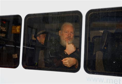 Julian Assange Appears In London Court For Us Extradition Hearing