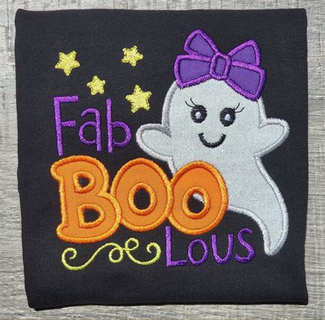 Ghost With Bow Halloween Shirt - Etsy