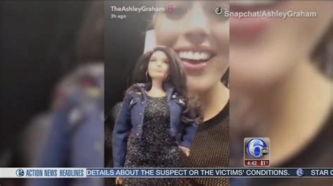 Plus size model Ashley Graham debuts curvy Barbie doll - 6abc Philadelphia