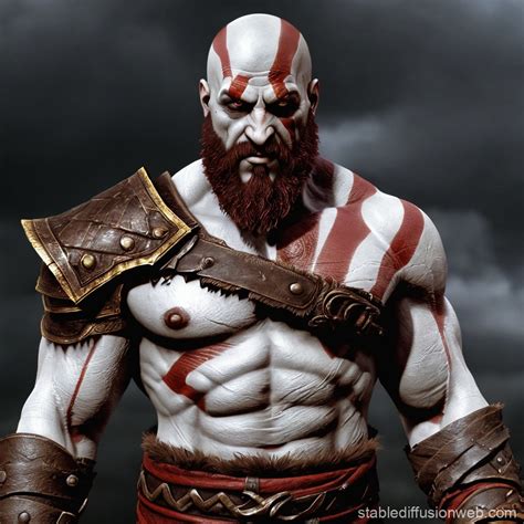 Kratos Character | Stable Diffusion Online