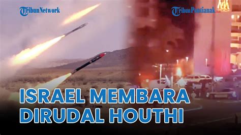 Israel Mencekam Gegara Rudal Houthi Yaman Bobol Iron Dome Hantam