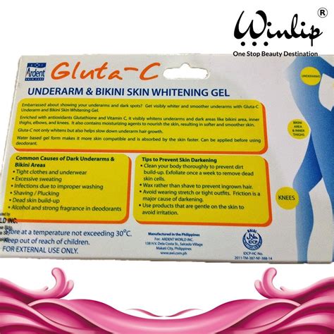 Natural Gluta C Intense Whitening Underarm And Bikini Gel Type Of