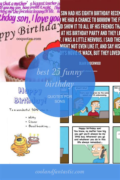 Best 25 Funny Birthday Quotes for sons - Home, Family, Style and Art Ideas