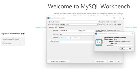 Failed To Connect To Mysql At Host With User Unable To Connect To