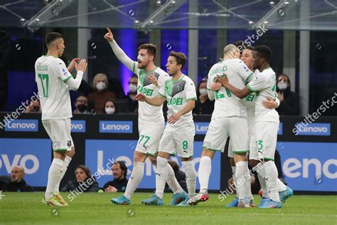 Giacomo Raspadori Us Sassuolo Celebrates After Editorial Stock Photo